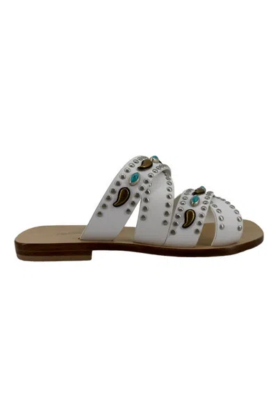 Nanni Milano Sandals White