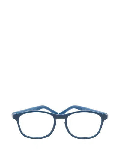Nano Kids' Power Up 3 Rectangle-frame Glasses In Blue