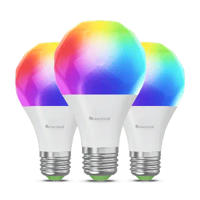 Nanoleaf Matter Thread A19 Smart Bulbs In Multi