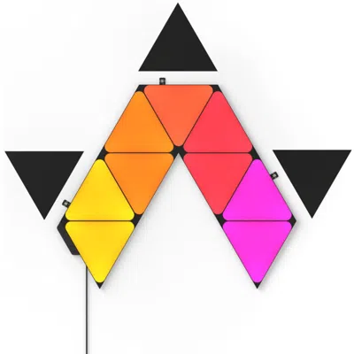 Nanoleaf Shapes Limited Edition Ultra Black Triangles Expansion Pack In Multi