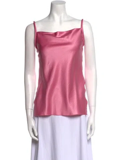 Pre-owned Nanushka 2022 Neza Top In Pink