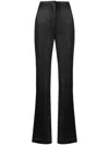 Nanushka Adjustable Slim-fit Trousers In Black
