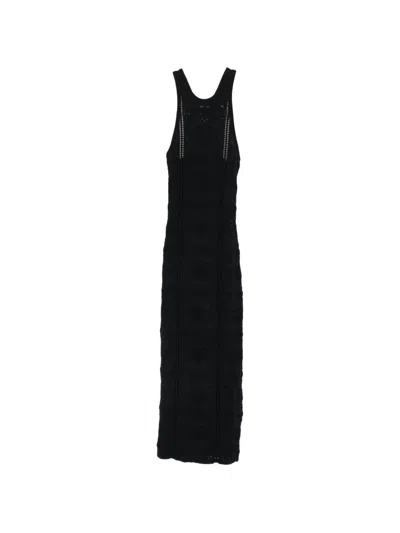 Nanushka Ainhoa Racerback Maxi Dress In Black