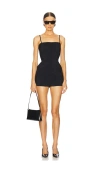 Nanushka Akari Romper In Black