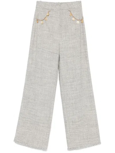 Nanushka Alandra Trousers In 白色