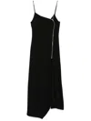 Nanushka Albina Midi Dress In Black