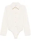 Nanushka Aliska Bodysuit In Neutrals