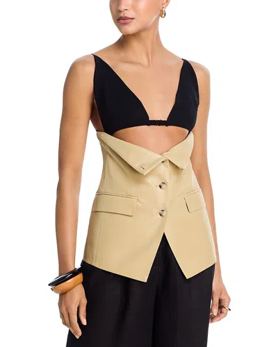 Nanushka Anarosa Vest In Multi