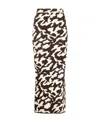 Nanushka Animal Print Midi Tube Skirt In Multicolor