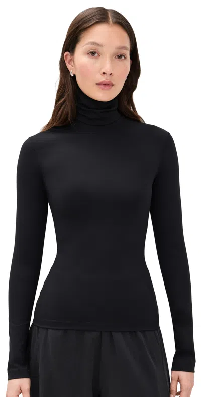 Nanushka Anona Top Black