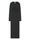 Nanushka Artemiz Bra-detail Maxi Dress In Black