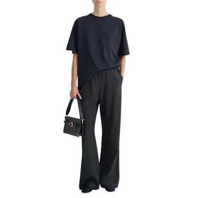 Nanushka Arvenn Pants In Grey In Blue