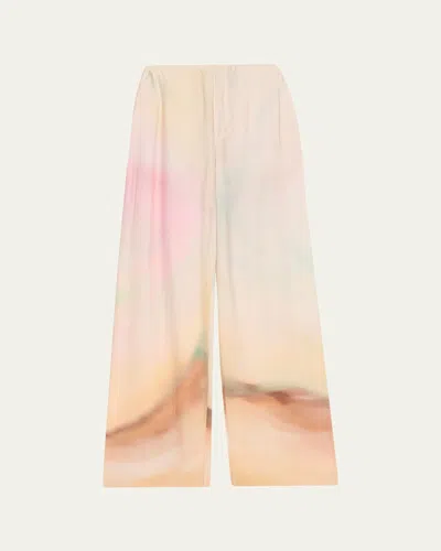 Nanushka Arvenn Tie-dye Pants In Neutral