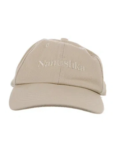 Pre-owned Nanushka Baseball Hat W/tags In Neutral