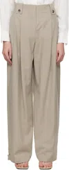 Nanushka Beige Jenci Trousers