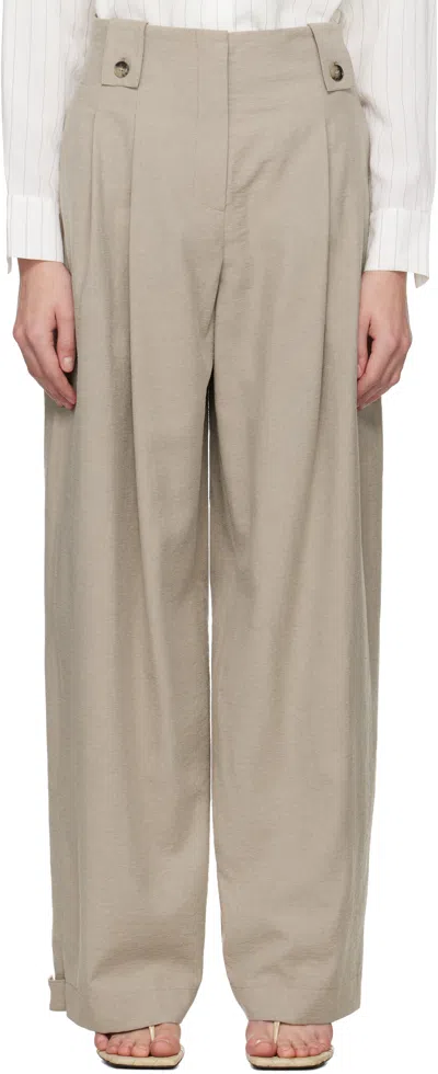 Nanushka Beige Jenci Trousers