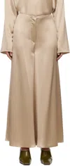 Nanushka Beige Zaniah Trousers In Bei Dune