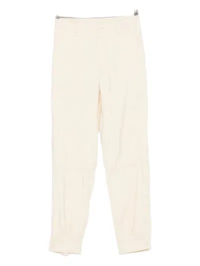 Nanushka Belt-loops Trousers In Neutral