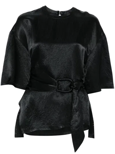 Nanushka Besia Blouse In Black