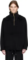 Nanushka Black Almos Hoodie In Black
