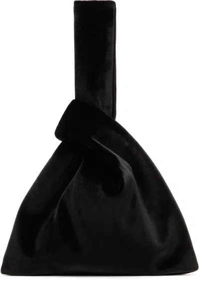 Nanushka Black Jen Mini Pouch In Blk Black