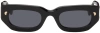 Nanushka Black Kadee Sunglasses In Black