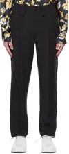 Nanushka Black Mats Trousers In Black