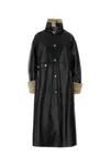 Nanushka Liesel Coat In Synthetic Leather In Black