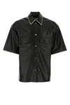 Nanushka Synthetic Leather Shirt Mance