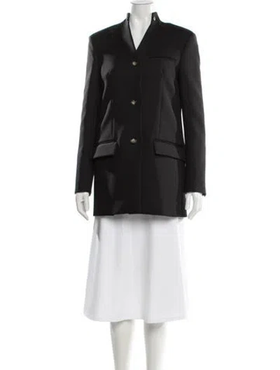 Pre-owned Nanushka Blazer In Black
