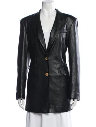 Pre-owned Nanushka Blazer In Black