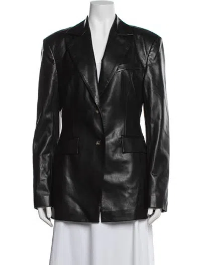 Pre-owned Nanushka Blazer In Black
