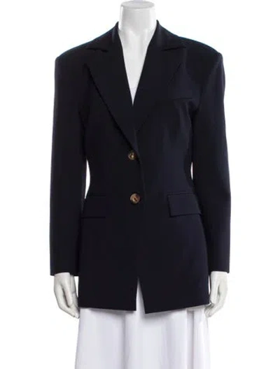 Pre-owned Nanushka Blazer In Blue