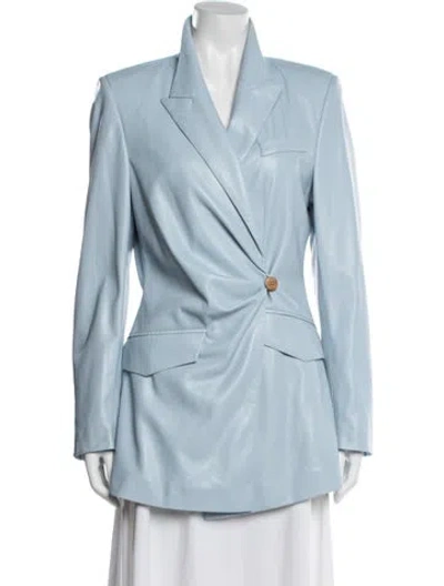 Pre-owned Nanushka Blazer In Blue