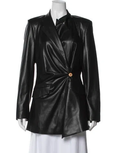 Pre-owned Nanushka Blazer In Blue