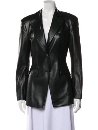 Pre-owned Nanushka Blazer In Green