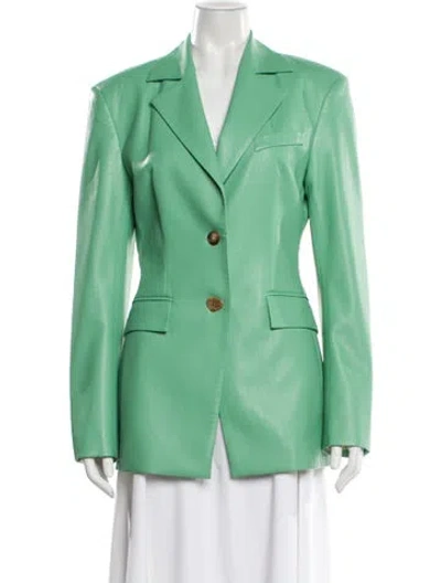 Pre-owned Nanushka Blazer In Green