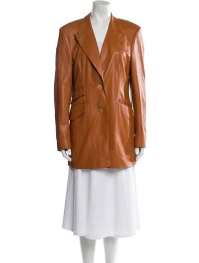 Pre-owned Nanushka Blazer In Neutral