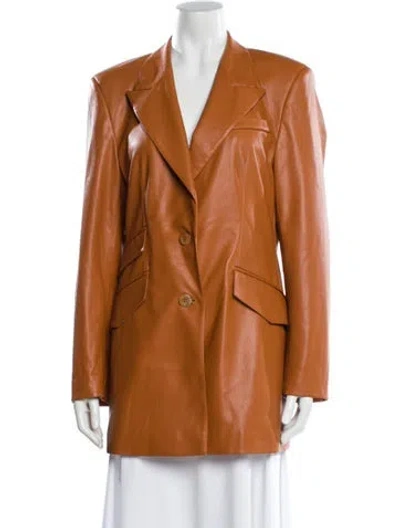 Pre-owned Nanushka Blazer In Neutral