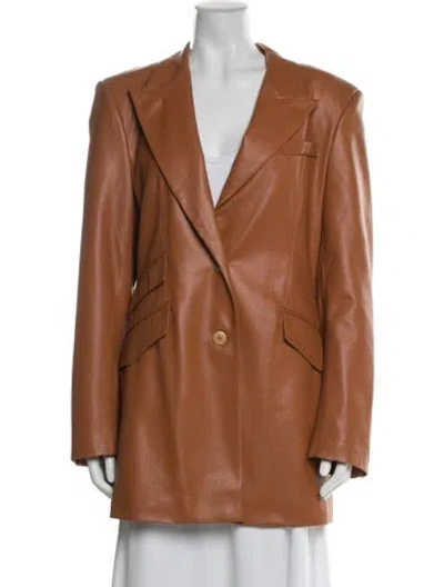 Pre-owned Nanushka Blazer In Neutral