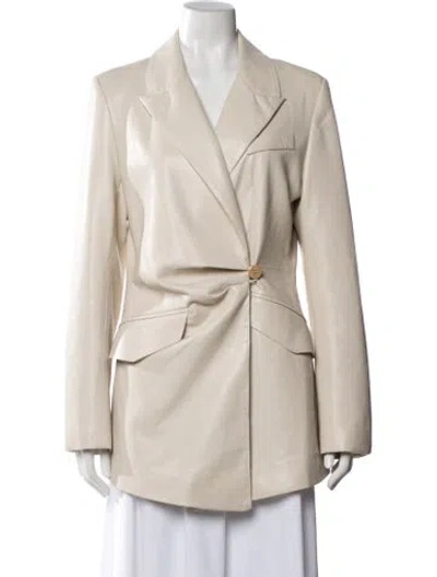 Pre-owned Nanushka Blazer In Neutrals