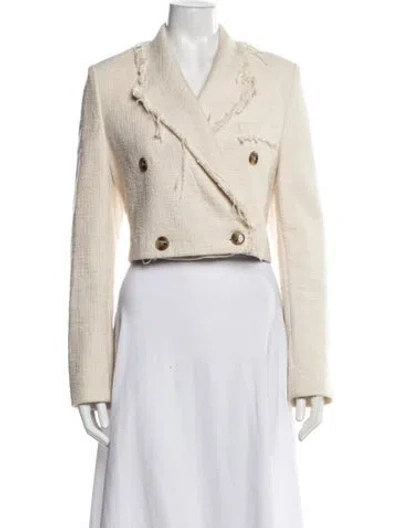 Pre-owned Nanushka Blazer In Neutrals