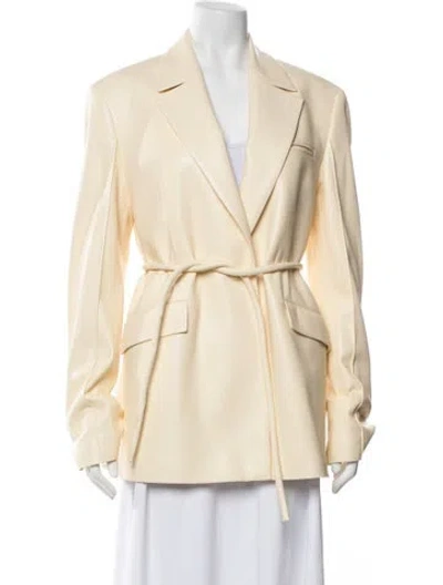 Pre-owned Nanushka Blazer In Neutrals