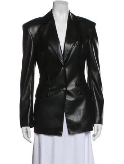 Pre-owned Nanushka Blazer W/ Tags In Black