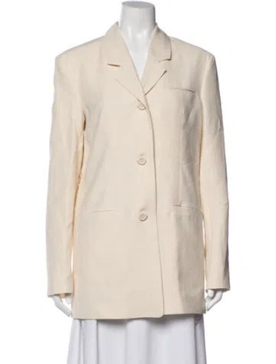 Pre-owned Nanushka Blazer W/ Tags In Neutrals