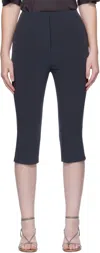 Nanushka Saoirse Capri Pants In Blue