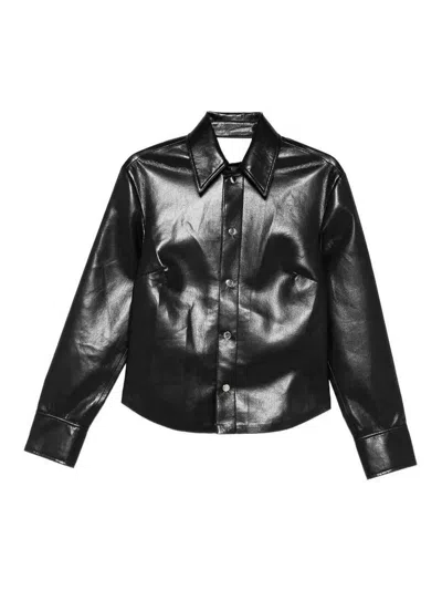 Nanushka Blusa - Negro