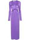 Nanushka Bonno Cut-out Maxi Dress In Purple