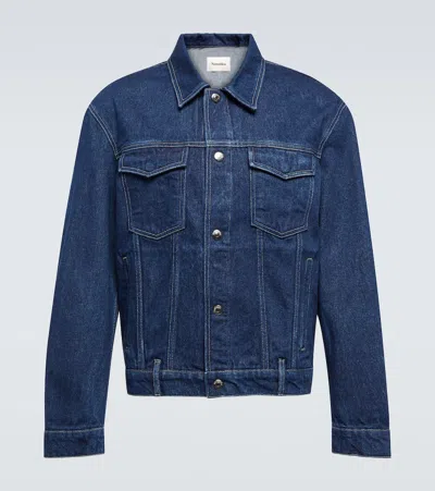 Nanushka Boyce Denim Jacket In Eco Indigo