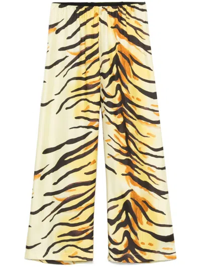 Nanushka Brenda Trousers In Brown
